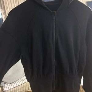 Lululemon Athletica Black Hooded Jacket